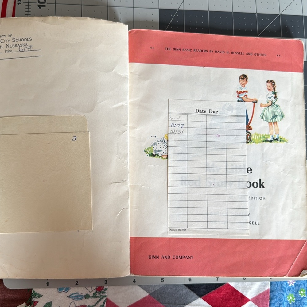 Vintage “My Little Red Story Book” – Ginn Basic Readers Primer - Picture 3 of 12